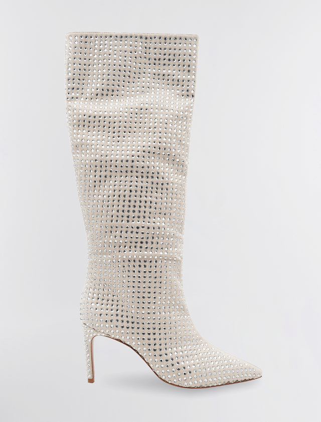Toni Embellished Crystal Dress Boot | Shoes | BCBGMAXAZRIA MX1ONI98-998-M050