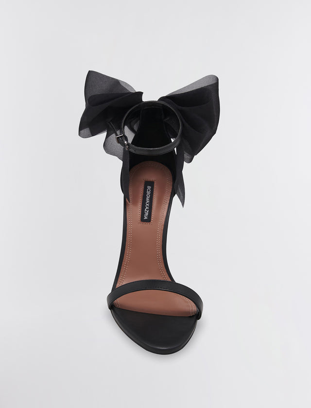 Black Dalla Bow Heel | Shoes | BCBGMAXAZRIA MX3DLL01-001-M050