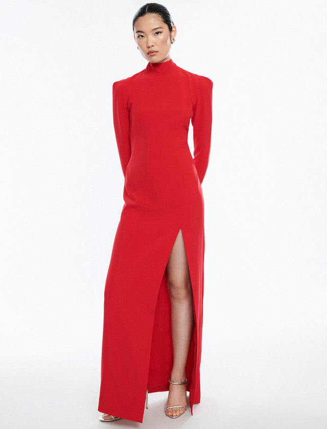 Red Beatrix Long Sleeve Gown | Dresses | BCBGMAXARIA – BCBGMAXAZRIA 23FRD305SE06-RD-36