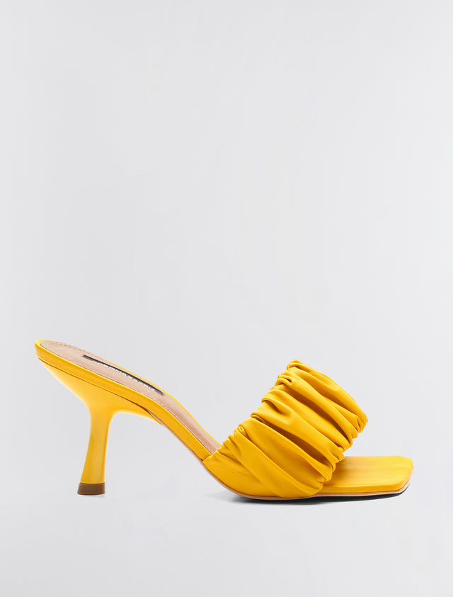 Yellow Dallas Sandal Heel | Shoes | BCBGMAXAZRIA MX2DLS70-705-M050